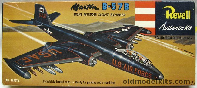 Revell 1/81 Martin B-57B Canberra - Night Intruder Light Bomber 'S' Issue, H230-98 plastic model kit